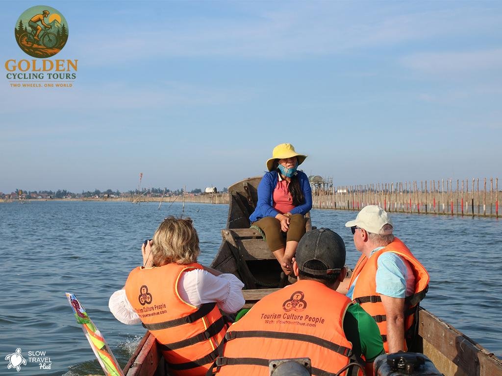 Tam Giang Lagoon Biking Tour: Dong Ba Market, Bamboo Craft & Fishing